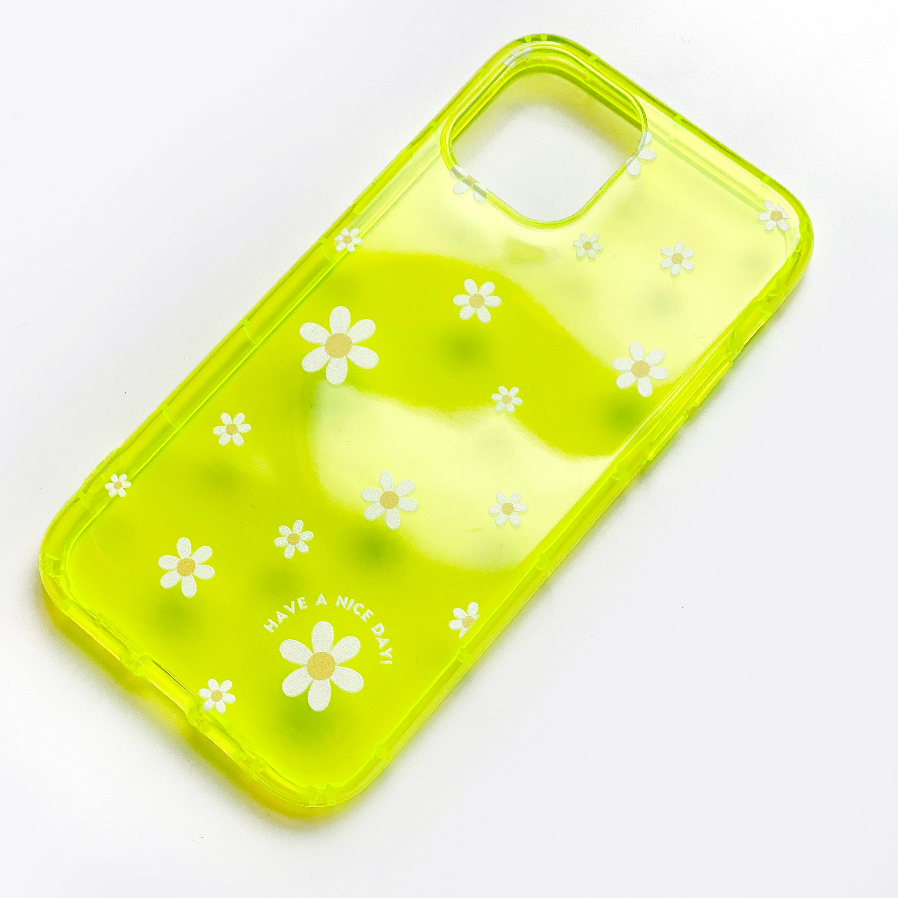 Claire Neon Yellow Phone Case