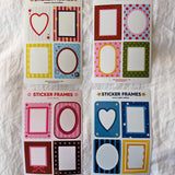 Sticker Frames- Summer Charm Edition