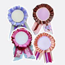 Load image into Gallery viewer, Award Ribbon Gift Tag Stickers
