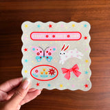 Confetti Birthday Glitter Sticker Sheet
