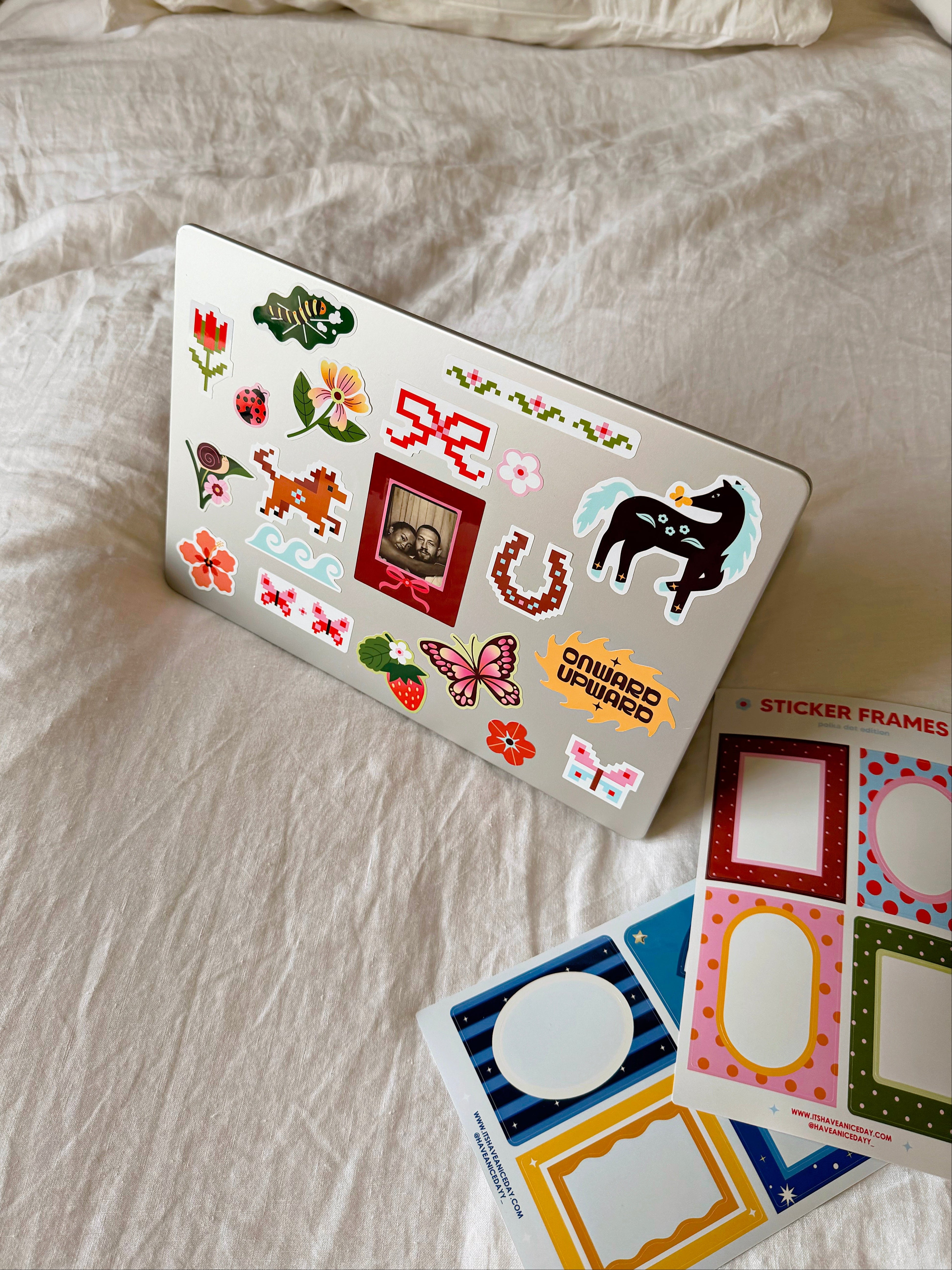 Cold Foam Magnetic Vintage Photobooth Frame – Have a Nice Day