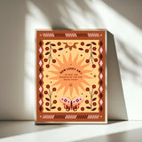 How Lucky Am I? Sun 24x32in Poster