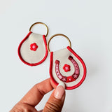 Horseshoe Patch Keychain