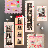 Birthday Magnetic Photo Frame Set of 4