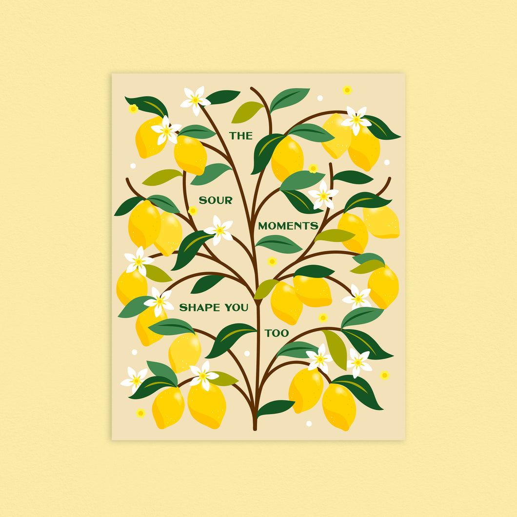 Lemon - Garden Series 8x10in Print