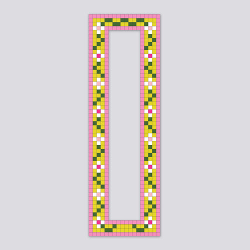 Mosaic Magnetic Vintage Photobooth Frame