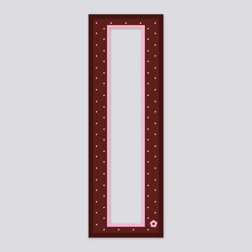 Cocoa Magnetic Vintage Photobooth Frame