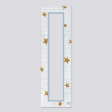 Gridded Stars Magnetic Vintage Photobooth Frame