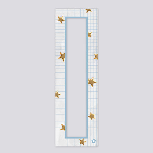 Gridded Stars Magnetic Vintage Photobooth Frame