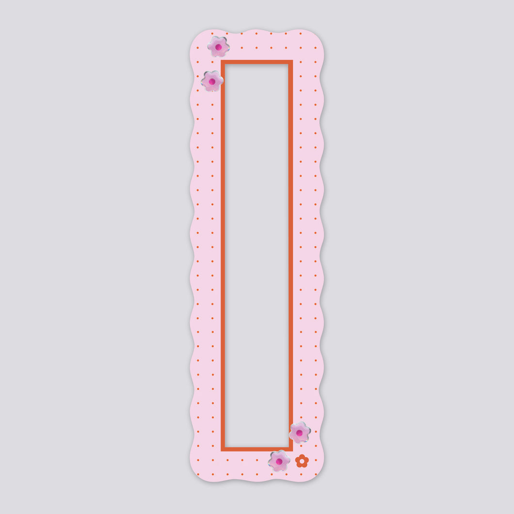 Pink Scrapbook Magnetic Vintage Photobooth Frame