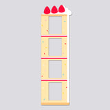 Cake Cake Cake Magnetic Vintage Photobooth Frame (limited edition)