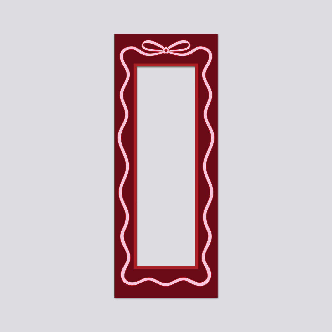 With a Bow Magnetic Digital Photobooth Frame