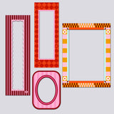 Heatwave Magnetic Photo Frame Set of 4