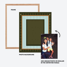 Load image into Gallery viewer, Olive You-Personalized Photo Background ( 8x10 Framed)