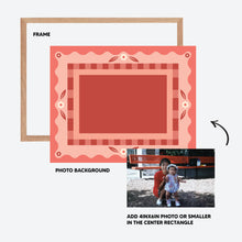 Load image into Gallery viewer, Wildberry Personalized- Photo Background ( 8x10 Framed)