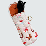 Pixel Party Puffy Glasses Pouch