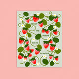 Strawberry - Garden Series 8x10in Print
