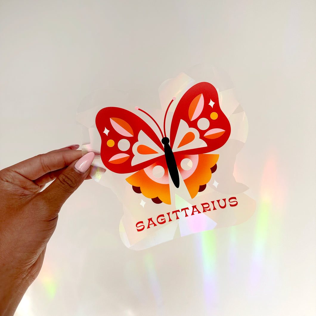 Sagittarius Butterfly Suncatcher