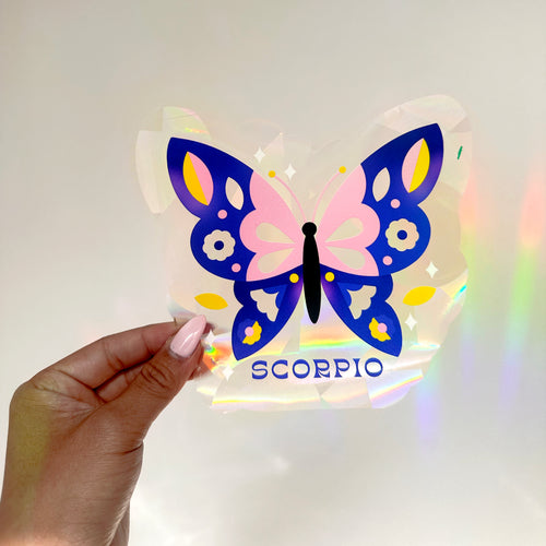Scorpio Butterfly Suncatcher