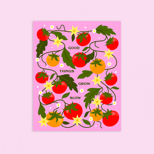 Tomato - Garden Series 8x10in Print