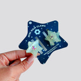 Cosmo Star Mini Hair Claws- Set of 2