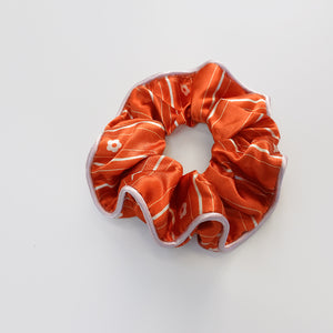 Hook 'Em Satin Scrunchie