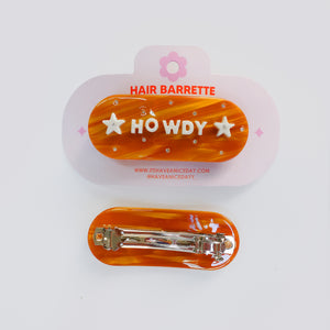 Howdy Barrette