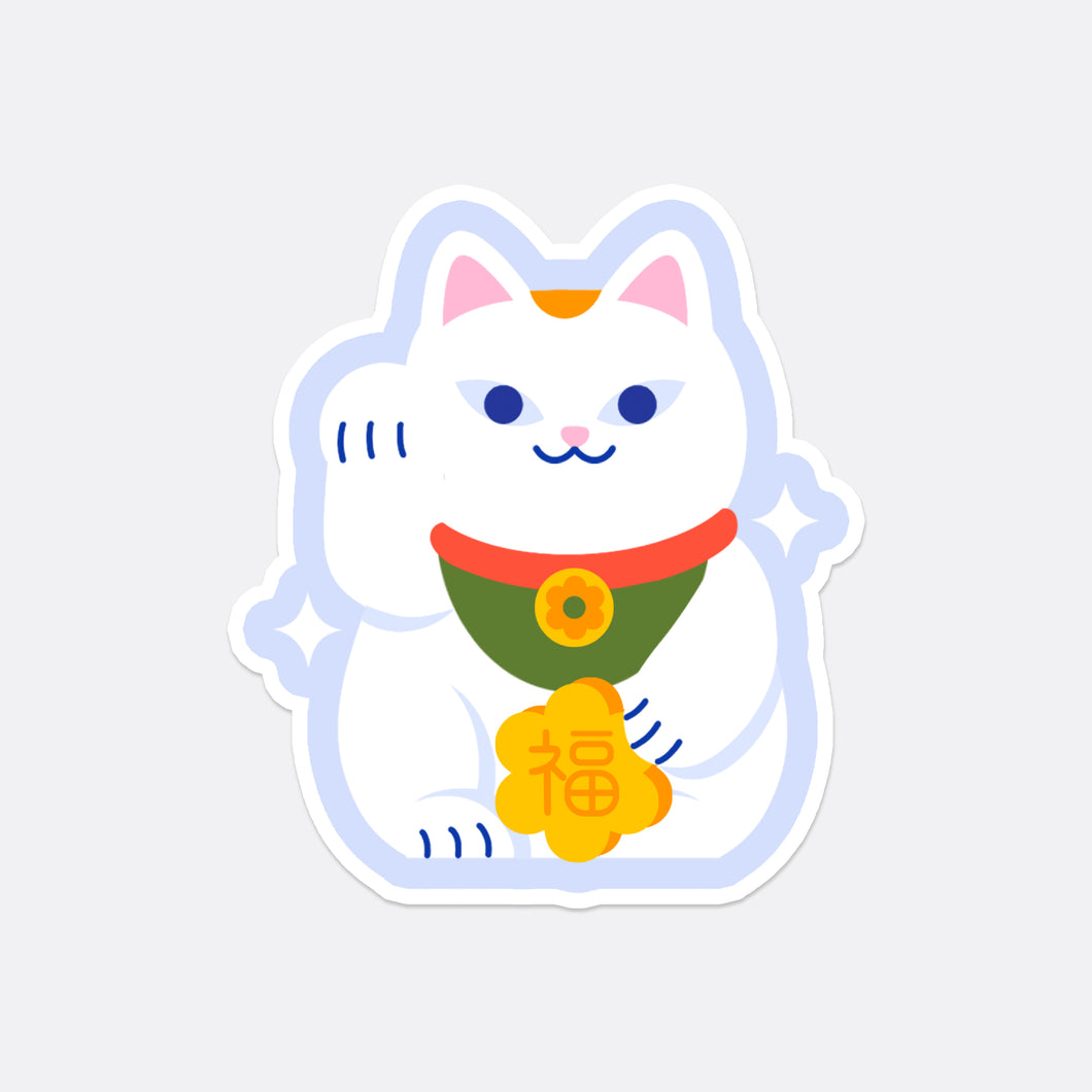 Lucky Cat Sticker