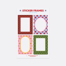 Load image into Gallery viewer, Sticker Frames- Polka Dot Edition
