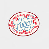 Lucky Lasso Die Cut Sticker