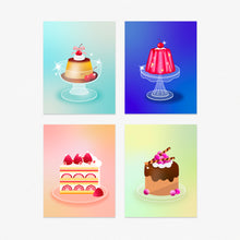 Load image into Gallery viewer, Chocolate Mousse Cake 3inx4in Mini Print