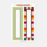 Vintage Photobooth Sticker Frame - Patchwork