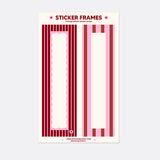 Vintage Photobooth Sticker Frame - Forever & Always