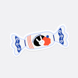 White Rabbit Candy Sticker