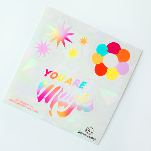 You are Magic Suncatcher Sheet (3 Stickers)