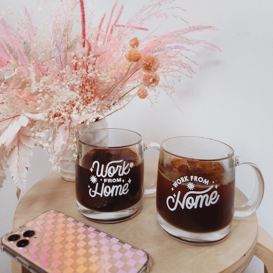 Work From Home Mugs- SET OF 2
