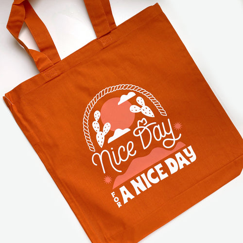 Nice Day for a Nice Day Tote Bag