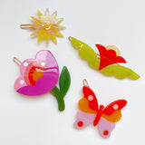 Assorted Hair Clips Set of 4