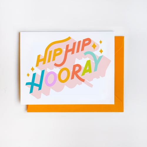 Hip Hip Hooray Greeting Card