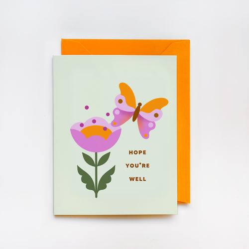 Hope You're Well Greeting Card