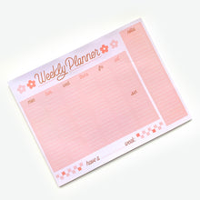 Load image into Gallery viewer, Daisy Weekly NotePad (11inx8.5in)