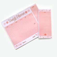 Load image into Gallery viewer, Daisy Weekly NotePad (11inx8.5in)