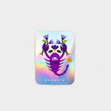 Scorpio Holographic Rectangle Sticker