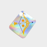 Sagittarius Holographic Rectangle Sticker