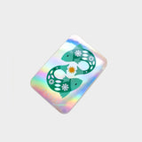 Pisces Holographic Rectangle Sticker