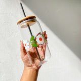 Growth Flower Glass Cup