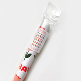 Flowers in a line Wrapping Paper Sheets