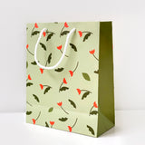 Holiday Flower Gift Bag A5