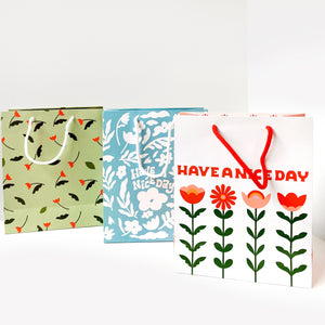 In a Row Have a Nice day Gift Bag A5