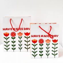 Load image into Gallery viewer, In a Row Have a Nice day Gift Bag A5